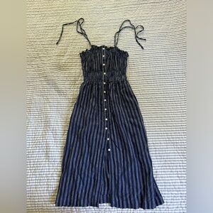 Blue striped dress by universal thread Target brand.